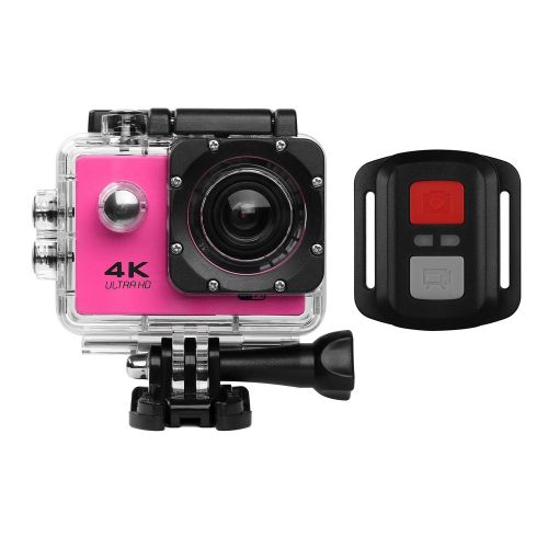  UGI Action Kamera 720P Ultra HD WiFi 30M wasserdicht Tauchen Schnorcheln Sport DV Mini Cam Camcorder+Fernbedienung fuer Kinder,Schnorcheln,Motorrad,Fahrrad,Helm,Auto,Ski und Wassersport