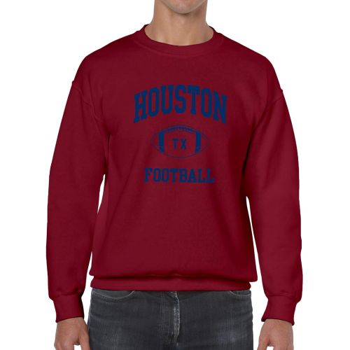  UGP Campus Apparel City Classic Football Arch Crew Sweatshirt