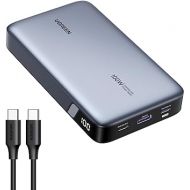 UGREEN 20000mAh 100W Power Bank, Nexode Portable Charger USB C 3-Port PD Fast Charging Battery Pack Digital Display for MacBook, iPad, iPhone 15 Pro, Galaxy S24 Ultra, Steam Deck, Dell XPS and More
