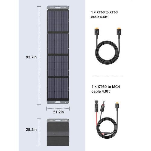  UGREEN 200W Portable Solar Panel