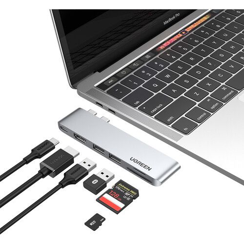  UGREEN 6-in-2 USB-C Hub