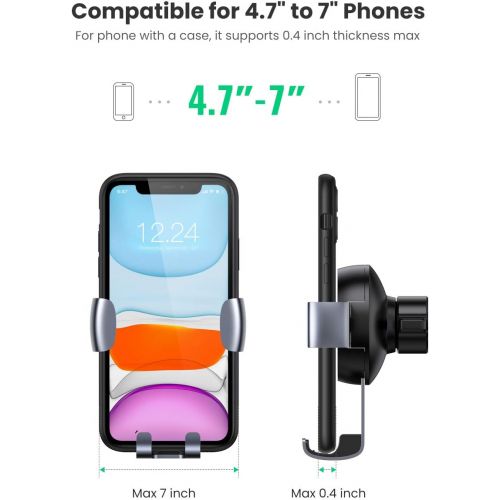  [아마존베스트]UGREEN Car Phone Mount Air Vent Cell Phone Holder Compatible for iPhone Xs Max X XR 8 Plus 7 6 6S, Samsung Galaxy S10 Plus S9 S8 Note 9 8 S7 Edge S6, Google Pixel 3 XL, LG V40 V30