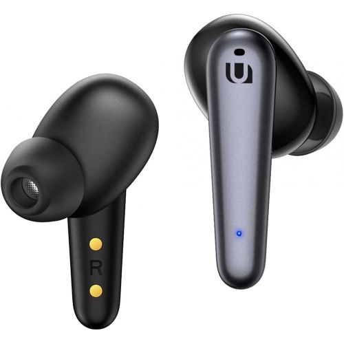  UGREEN HiTune T1 Wireless Earbuds with 4 Microphones, HiFi Stereo Bluetooth Earphones with Deep Bass Mode, ENC Noise Cancelling for Clear Calls, Touch Control, IPX5 Waterproof, 24H