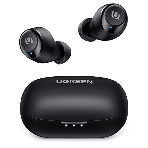  UGREEN HiTune Wireless Earbuds Bluetooth 5.0, Wireless Headphones with Built-in Mic, CVC 8.0 Noise Cancelling Bluetooth Earbuds, Aptx HiFi Stereo Wireless Earphones with Deep Bass,