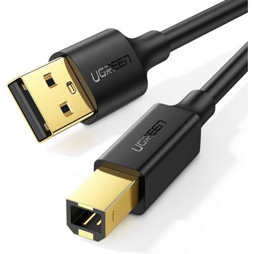  UGREEN USB 2.0 Printer Cable - A-Male to B-Male Cord USB A to B Cable High-Speed Scanner Cord Compatible with Hp, Canon, Brother, Samsung, Dell, Epson, Lexmark, Xerox, Piano, Dac,