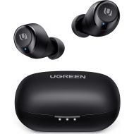 [아마존베스트]UGREEN HiTune Wireless Earbuds, Bluetooth Earbuds with Microphone, aptX HiFi Stereo in-Ear Headphones, CVC 8.0 Noise Cancelling Clear Calls, Ultra-Long Playtime, Touch Control, USB