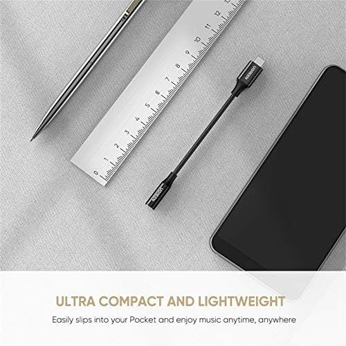  [아마존베스트]Ugreen USB C to 3.5 mm Jack Adapter Type C Headphone Adapter Aux Adapter Compatible with Huawei P40/P30 Pro/P20/P20 Pro/Mate 30 Pro/Mate 20 Pro/Mate 10 Pro/M5 OnePlus 8/7T/7 Xiaomi