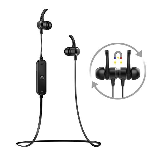  UGSHD Bluetooth Earbuds, Wireless Headphones .Headsets Stereo in-Ear Earpieces Earphones. with Noise Canceling Microphone (Black)