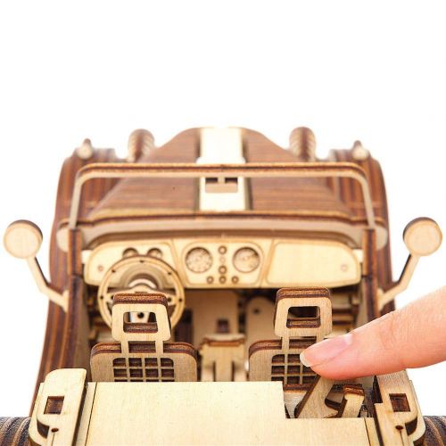  UGears Plywood Roadster VM-01 Collectible Model
