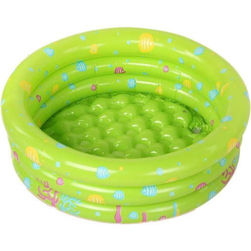  UHBGT Large Inflatable Pool for Kids Play Center, 51x 15 Inch Inflatable Pool Water Pool in Summer 3 Ring Circles Inflatable Kiddie Swimming Pool for Adults/Babies/Toddlers/Outdoor