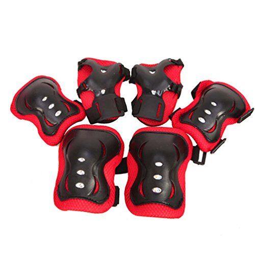  UHHAN Childrens Skating Protective Equipment Vitality Scooter Safety Protective Gear Kneepads Hand Elbow