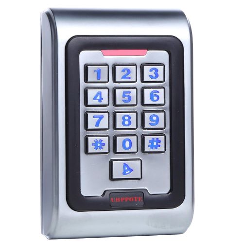  UHPPOTE Metal Zinc Alloy Case Access Control Keypad IP68 Waterproof Standalone Backlight