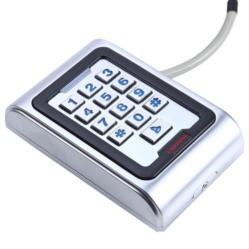  UHPPOTE Metal Zinc Alloy Case Access Control Keypad IP68 Waterproof Standalone Backlight