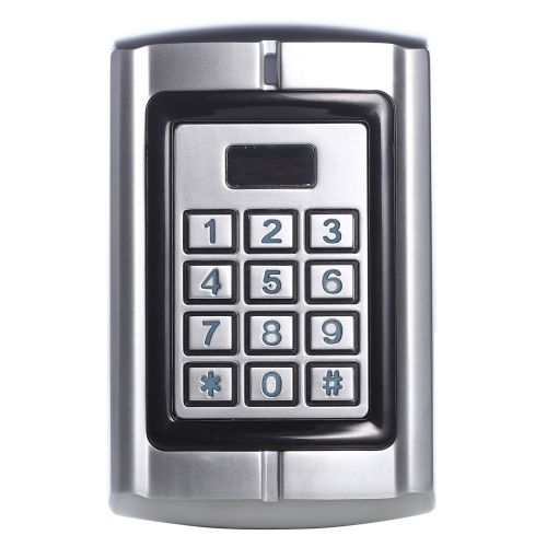  UHPPOTE Metal Waterproof Access Control Keypad RFID Reader with Wiegand 26-37 Interface for 125KHz HID Card