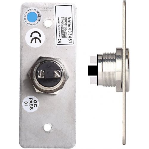 UHPPOTE Access Control Outswinging Door 600lbs Force Electromagnetic Lock & Remote Control Kit, Magnetic Lock with UL Listed