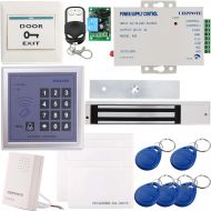 UHPPOTE Full Complete 125KHz RFID Card Outswinging Door Access Control Kit Including 600lbs Force Electric Magnetic Lock, Mag-lock with UL-Listed