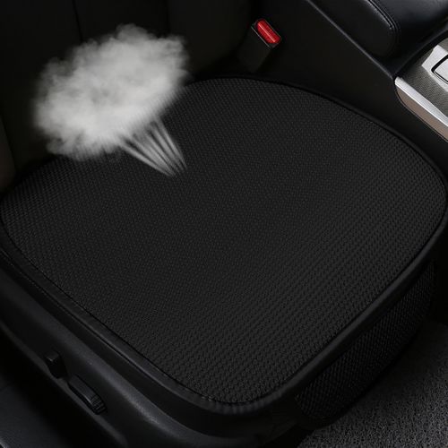  UHeng 3 PCS Car Seat Covers Pad Ice Silk Non-slip Breathable Cushion Mats