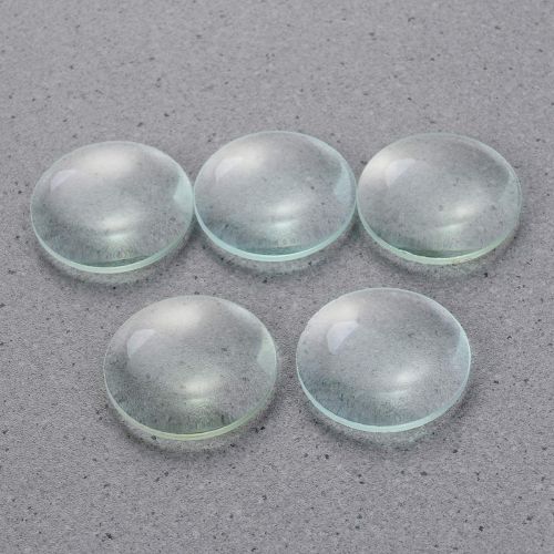  [아마존베스트]UKCOCO 5pcs Double Convex Glass Lens Optical Lens 50 mm Diameter 100 mm Focal Length for Laboratories