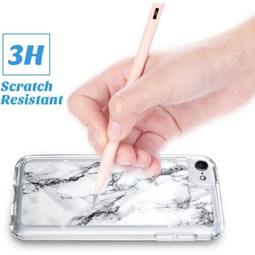  [아마존베스트]ULAK iPod Touch 7 Case, iPod Touch 6 Case Marble, Slim Anti-Scratch Clear Case with Shockproof Bumper, Hybrid Protective Cases for Apple iPod Touch 7th/6th/5th Generation, Marble P