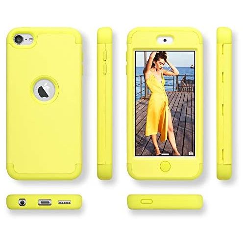  [아마존베스트]ULAK iPod Touch 7 Case, iPod Touch Case 6th Generation, iPod 5 Case, Heavy Duty High Impact Shockproof Protective Cover for Apple iPod Touch 5th/6th/7th Generation (Latest Model),