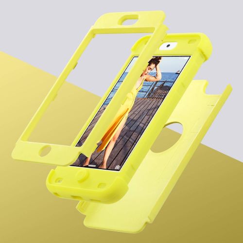  [아마존베스트]ULAK iPod Touch 7 Case, iPod Touch Case 6th Generation, iPod 5 Case, Heavy Duty High Impact Shockproof Protective Cover for Apple iPod Touch 5th/6th/7th Generation (Latest Model),