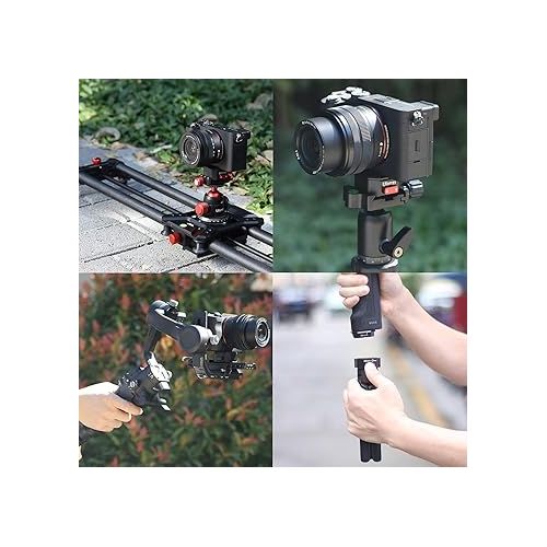 ULANZI Claw Quick Release Base Mount Upgraded Version Tripod QR Camera Mount Adapter Suitable for Tripod（Only Base Mount）