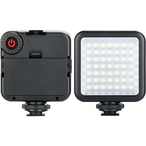  Ulanzi Ultra Bright LED Video Light - LED 49 Dimmable High Power Panel Video Light for DJI Ronin S SC OSMO Mobile 3 2 Zhiyun WEEBILL Smooth 4 Gimbal for Canon Nikon Sony Digital DSLR Cameras