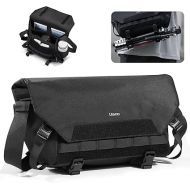ULANZI Sling Camera Case with Tripod Holder, Small Compact Camera Tactical Shoulder Bags for DSLR/SLR/Mirrorless Cameras, Waterproof Crossbody Bag Women Men, Black BC08