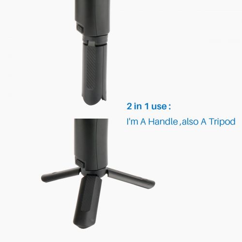  UlanziMiniTripodStandforSelfieStickMonopod Stabilizer on Cellphone DSLR Cameras,Portable Folding Desktop Stand for Projector forZHIYUNSmooth