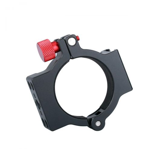  ULANZI Smooth 4 Rode Clamp Ring Extension Adapter with Cold Shoe for Zhiyun Smooth 4, Applied to Rode Microphone/LED Video Light/Monitor Vlogging