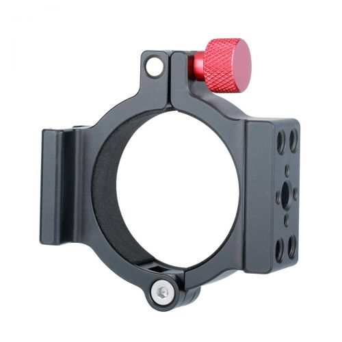  ULANZI Smooth 4 Rode Clamp Ring Extension Adapter with Cold Shoe for Zhiyun Smooth 4, Applied to Rode Microphone/LED Video Light/Monitor Vlogging