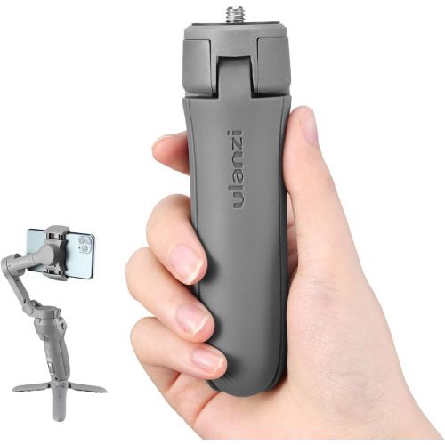  ULANZI OSMO Mobile 3/OM 4 Tripod Stand,Mini Tripod w 1/4 Screw Compatible with DJI OSMO Mobile 4 3 2 1 OSMO Pocket 2 Zhiyun Smooth q 4 Q Moza Feiyu Vimble 2 Hohem Gimbal Stabilizer