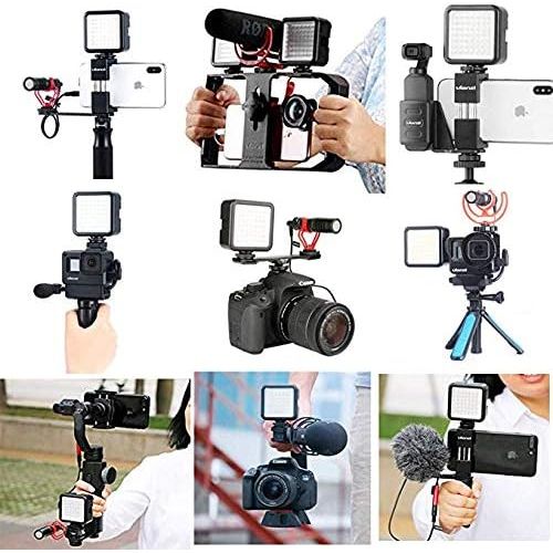  Ulanzi Ultra Bright LED Video Light - LED 49 Dimmable High Power Panel Video Light for DJI Ronin S SC OSMO Mobile 3 2 Zhiyun WEEBILL Smooth 4 Gimbal for Canon Nikon Sony Digital DS