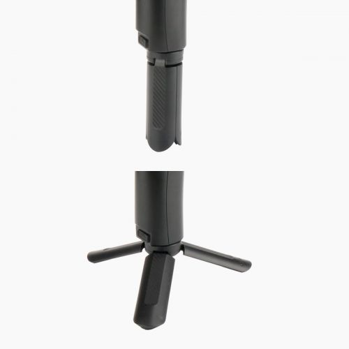  Ulanzi Mini Tripod Stand for Selfie Stick Monopod Stabilizer, Portable Folding Desktop Stand for for ZHIYUN Smooth Q/Smooth 4/ Feiyu/ DJI OSMO Mobile 2 Gimbal