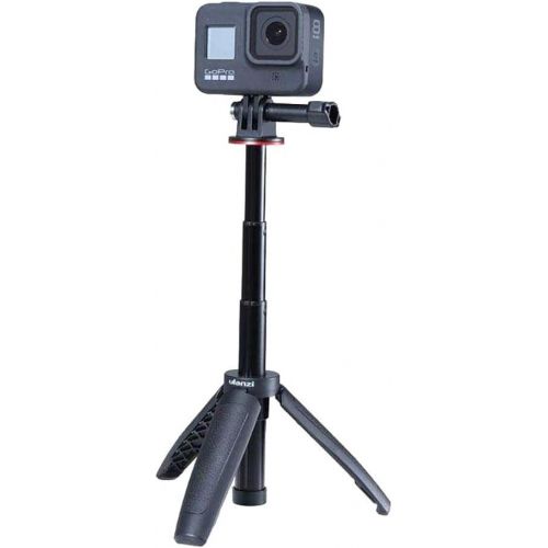  ULANZI MT-09 GoPro Vlog Tripod, Hand Grip and Selfie Stick for Photo & Video, Black (MT-09/1602)