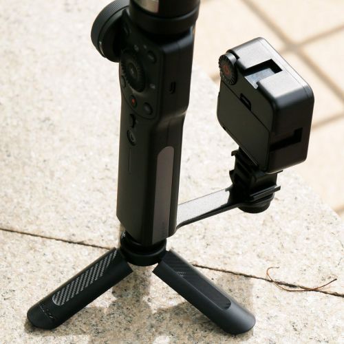  [아마존베스트]Ulanzi PT-3 Triple Cold Shoe Gimbal Microphone Mount Extenstion Bar, w 1/4 inch Adapter Video Light Microphone Mount Compatible for DJI OM 4/OSMO Mobile3/Zhiyun Smooth q 4/Feiyu Gi