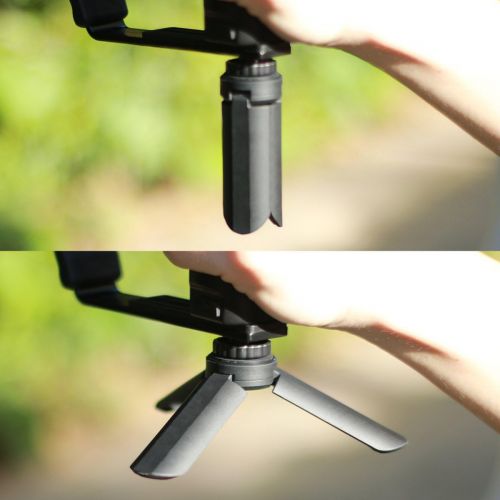  [아마존베스트]Ulanzi Mini Tripod Stand for Stabilizer Selfie Stick Monopod on Cellphone DSLR Cameras, Portable Folding Desktop Stand for Projector for ZHIYUN Smooth Q Feiyu Gimbal WG2 Zhiyun Smo