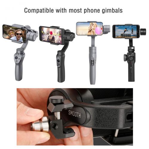  ULANZI Select Universal 100g Gimbal Counterweight for Balancing Moment Lens/Phone Case Cover for Zhiyun Smooth 4 DJI Osmo Mobile 2/Osmo Mobile 3 Moza Mini-mi Feiyutech Vimble 2