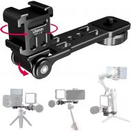 ULANZI Select Osmo Mobile 4 Mount, PT-13 Camera Bracket Tripod Cold Shoe Mount for Mic Light Stand Compatible with DJI Osmo Mobile 3 4 Zhiyun Smooth 4 q q2 Moza Mini s Hohem isteady Gimbals Stab