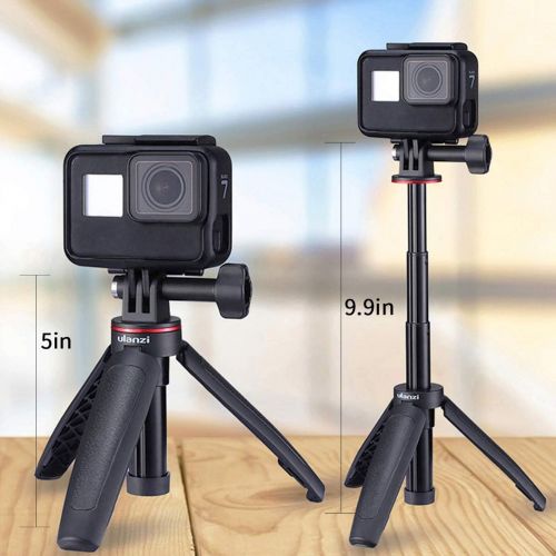  [아마존베스트]YILIWIT Extendable Selfie Stick for Gopro, Portable Vlog Selife Stick Tripod Stand for Gopro Hero 8/7/6/5 Black/Gopro Max DJI Osmo Action Insta 360 Action Camera Accessory Kits