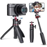 [아마존베스트]ULANZI Select ULANZI MT-08 Foldable Mini Handheld Tripod for Small Vlog Camera for Sony RX100 VII, for Canon G7X Mark III, Universal 1/4 Inch