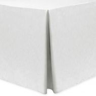 ULTIMATE TEXTILE Ultimate Textile -2 Pack- Shantung - Majestic 4 ft. Fitted Tablecloth - Fits 24 x 48-Inch Rectangular Tables, White