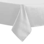 ULTIMATE TEXTILE Ultimate Textile -3 Pack- Herringbone - Fandango 60 x 108-Inch Rectangular Tablecloth, White