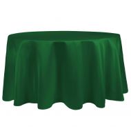 ULTIMATE TEXTILE Ultimate Textile -5 Pack- Bridal Satin 108-Inch Round Tablecloth, Magenta Red