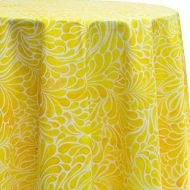 ULTIMATE TEXTILE Ultimate Textile Coulombe Detail 120-Inch Round Patterned Tablecloth