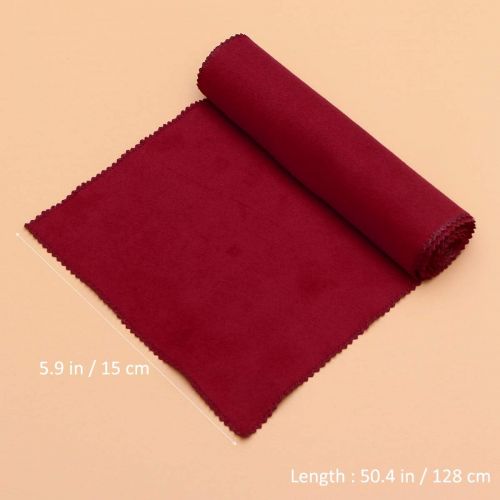 롤랜드 [아마존베스트]ULTNICE Piano Keyboard Anti-Dust Cover Key Cover Cloth for Piano Cleaning Care Burgundy