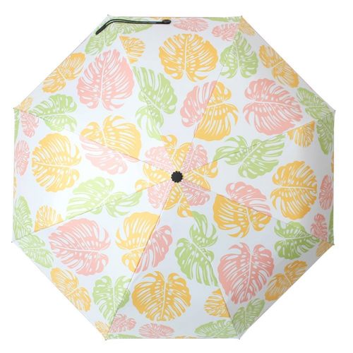  UMBREQI Compact Folding Sun Umbrella Travel Sunscreen Parasol