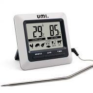 [아마존 핫딜]  [아마존핫딜]UMI Amazon Marke: Umi. Essentials Fleischthermometer Digital Bratenthermometer Ofenthermometer Grillthermometer Barbecue Smoker Kerntemperatur Thermometer mit Sonde fuer Kueche Lebensmit