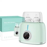 Baby Bottle Warmer, UMICKOO Electric Milk Warmer with a Timer, LCD Display Accurate Temperature Control, Auto Power-Off