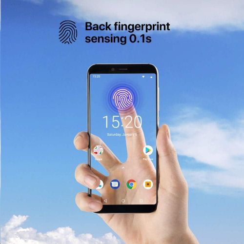  [아마존 핫딜]  [아마존핫딜]UMIDIGI A3 Cell Phone with 5.5 Screen 16GB+2GB Ram Android 9.0- Triple Slot, 2 NanoSIMs+Micro-SD 12MP + 5MP Dual Camera Fingerprint ID 3300mAh Battery Unlocked Smartphones - Space